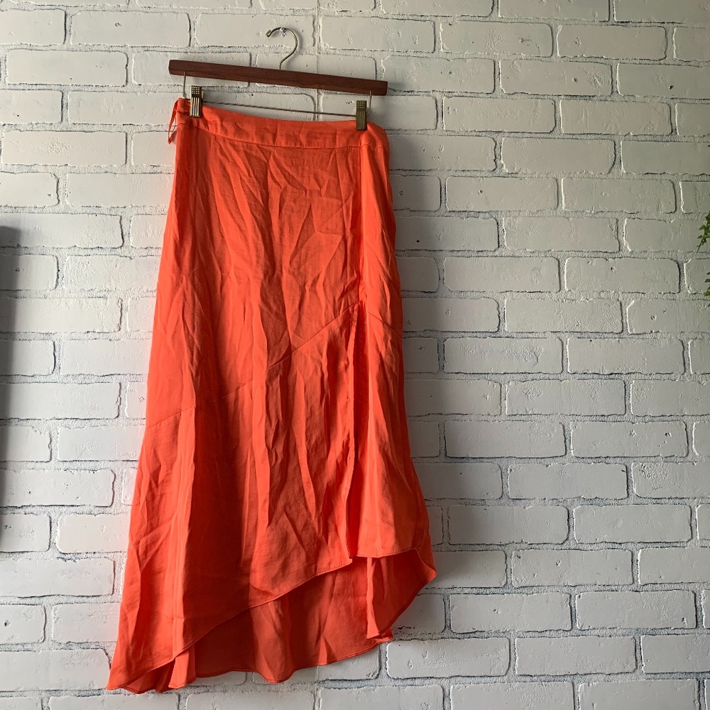 NWT Free People Orange Skirt
